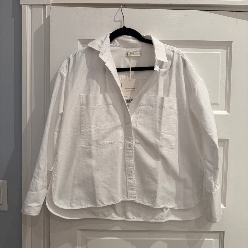 Everlane Boxy Oxford Button Up